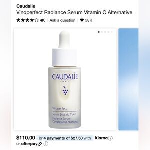 Caudalie Vinoperfect Radiance Serum